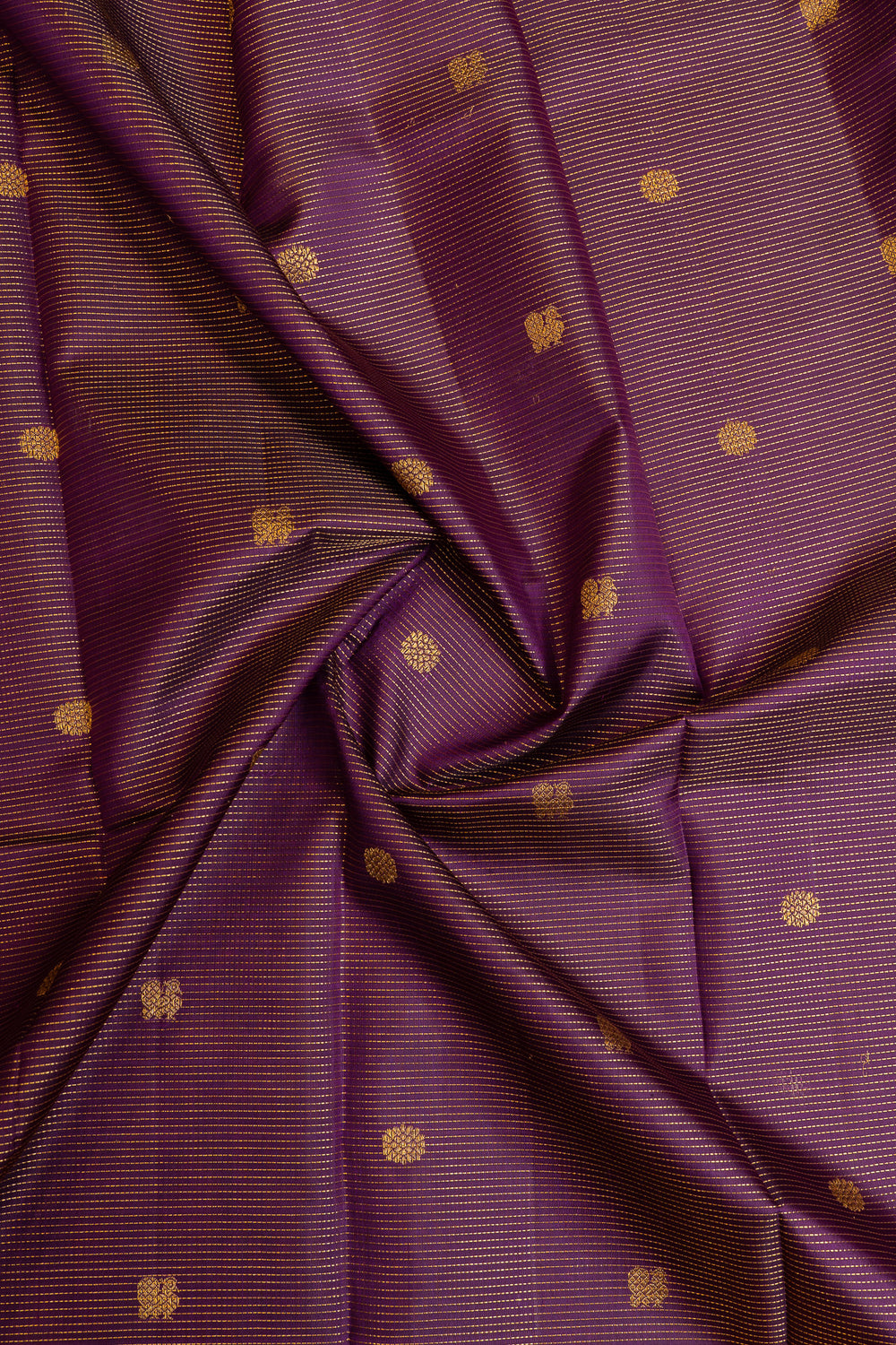 Purple vairaoosi pure Kanchipuram silk saree