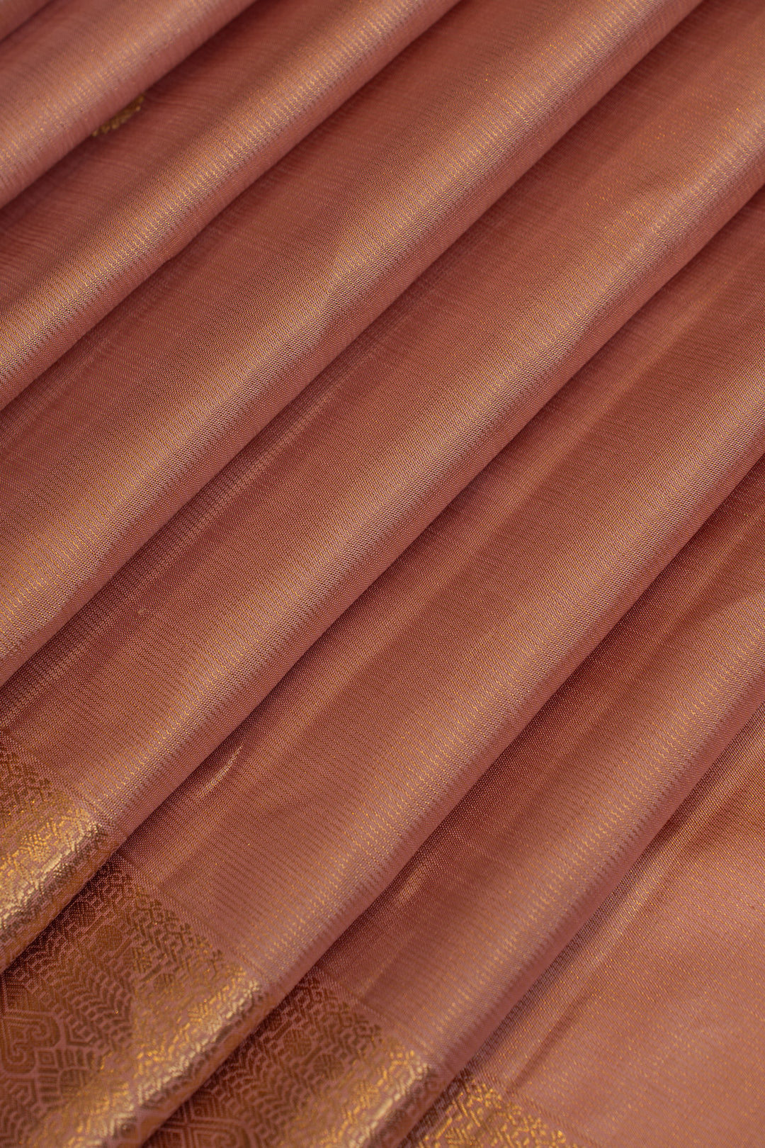 Pastel pink vairaoosi pure Kanchipuram silk saree