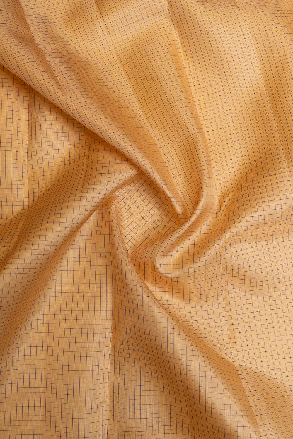 Cream and purple pure Kanchipuram silk saree