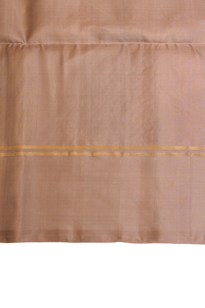 Magenta stripes pure soft silk saree