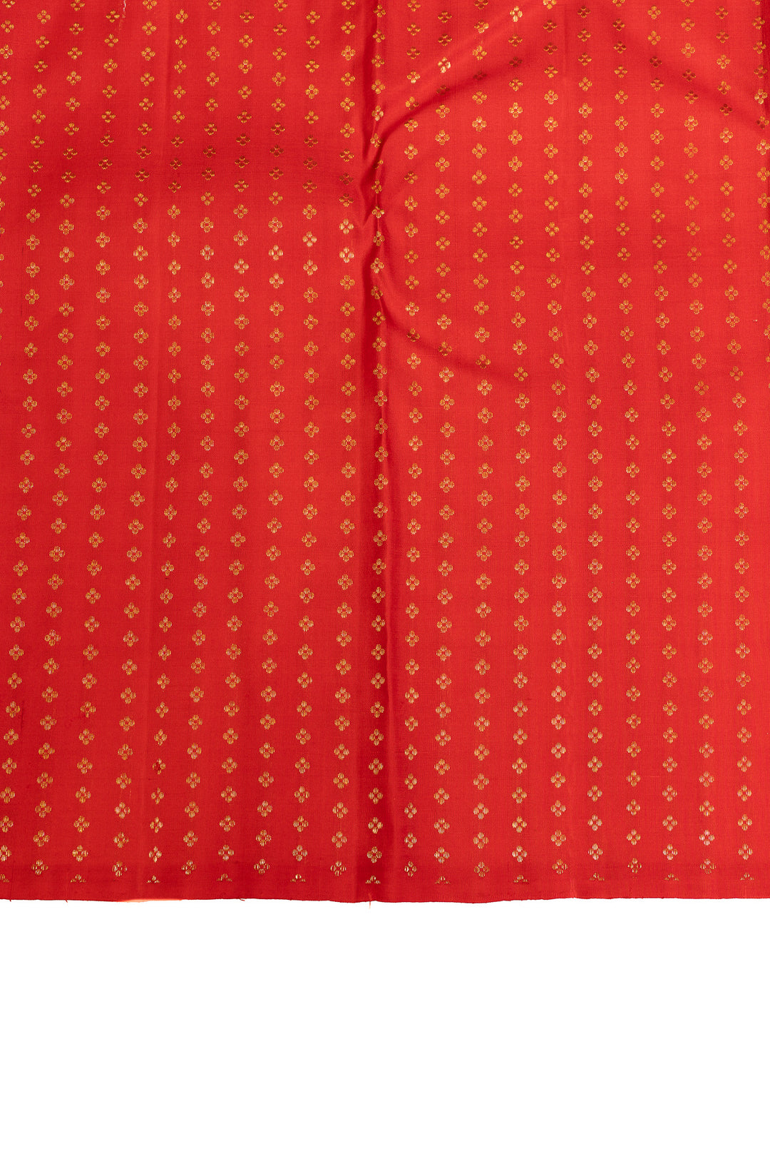 Purple borderless pure ikat Kanchipuram silk saree