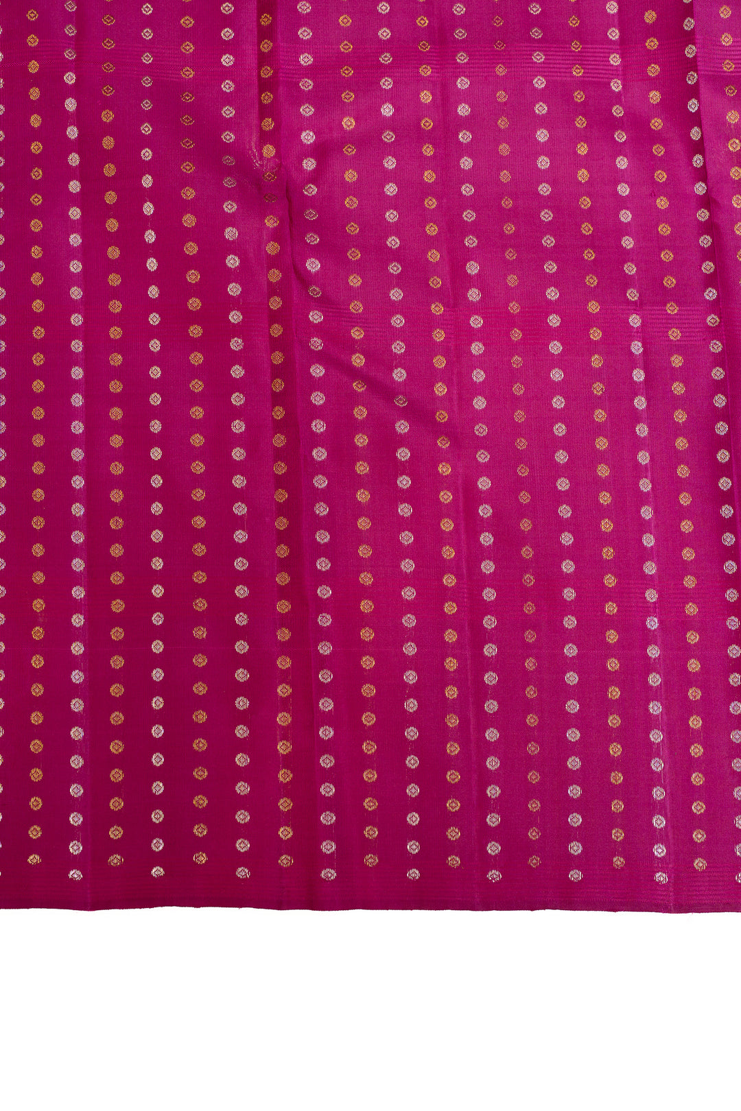 Cyan blue checks ikat partly pure Kanchipuram silk saree