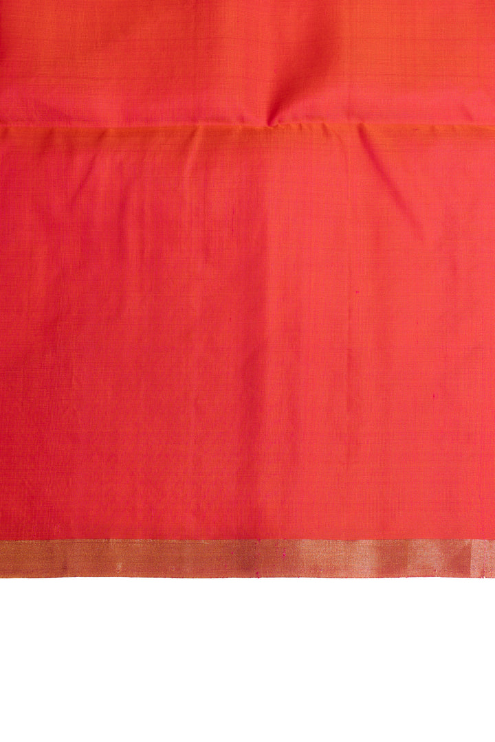 Magenta embossed pure soft silk saree
