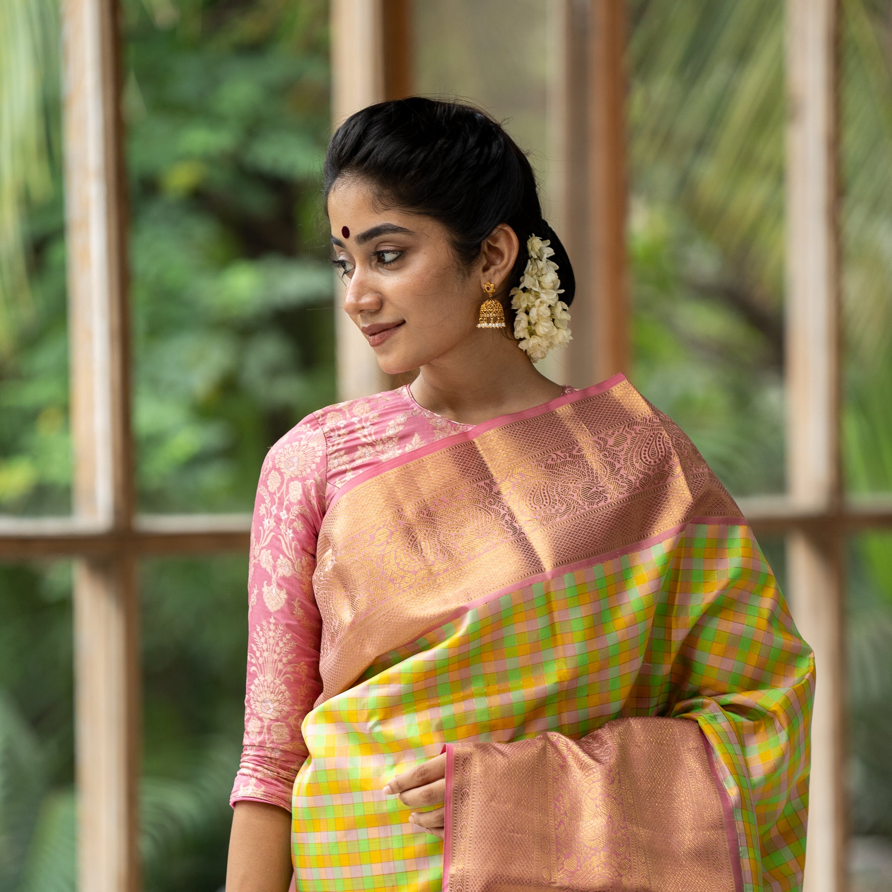 Buy ARICO Women's Pure Kanchipuram Silk Sarees For Wedding With Un-Stitched  Blouse Piece. (Majanta Pitch) at Amazon.in