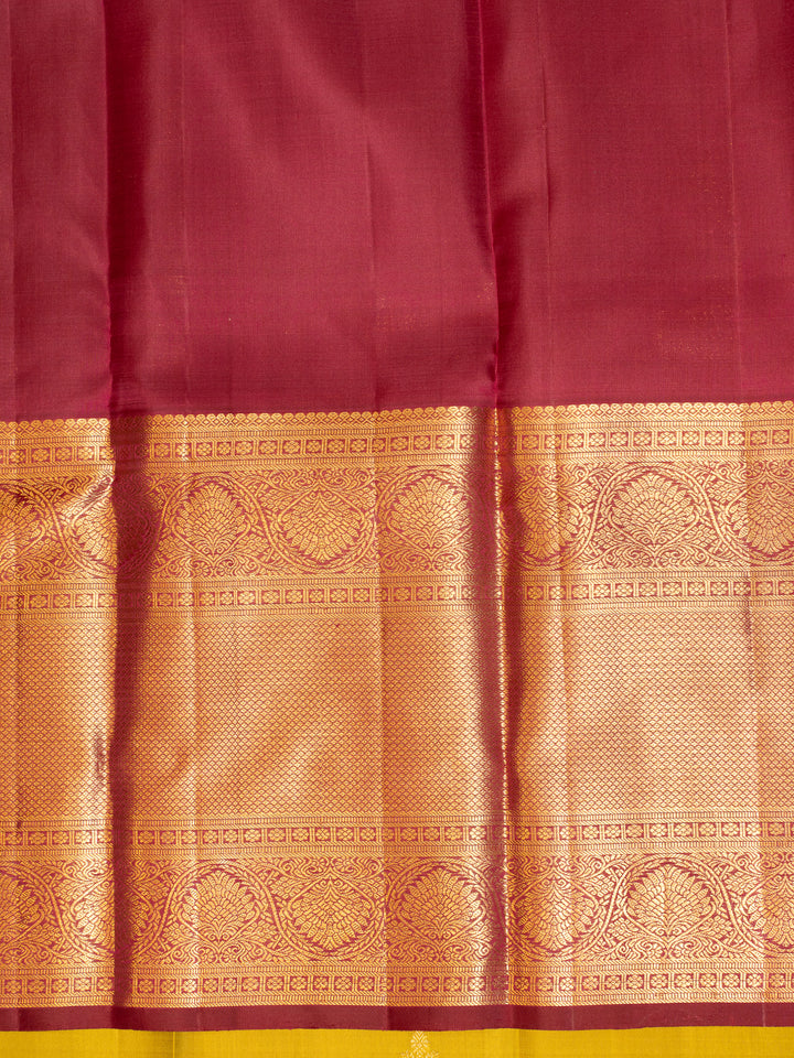 Mehendi Green Traditional Kanjivaram Silk Saree