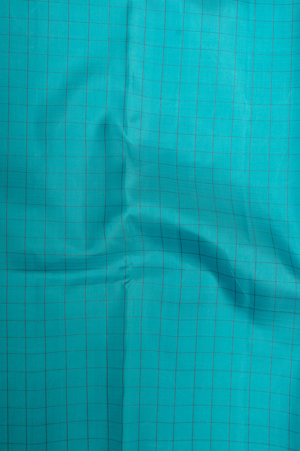 Sky Blue and Purple Korvai Kanjivaram Silk Sari - Clio Silks