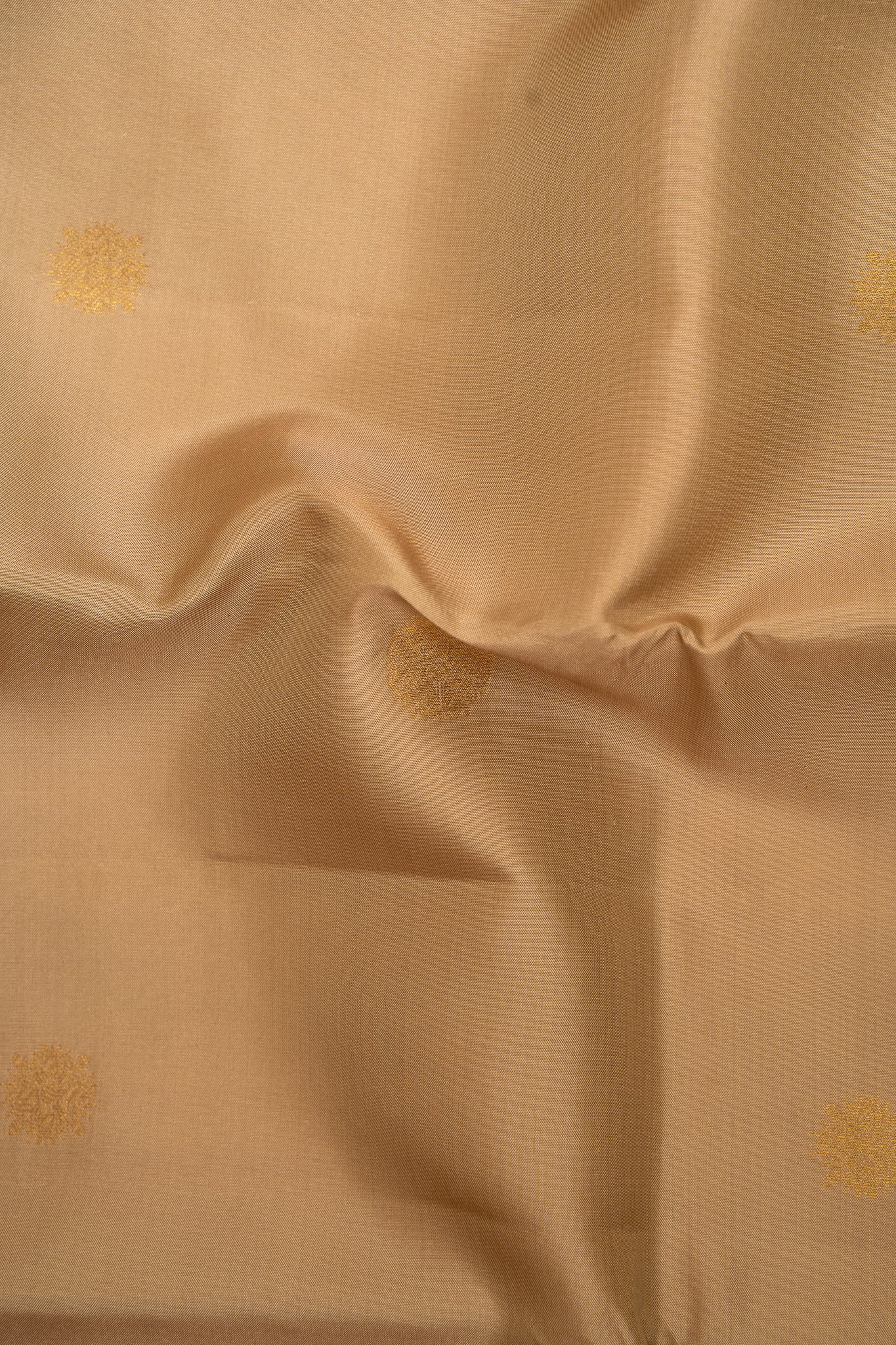 Sandcastle Beige and Magenta Pure Kanjivaram Silk Saree - Clio Silks